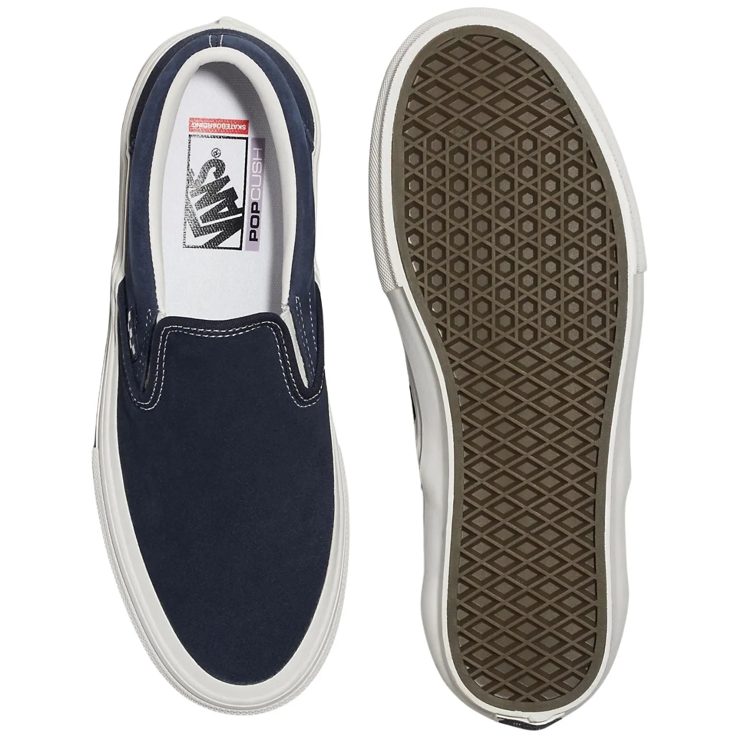 Vans Skate Slip-On Wrapped Deep Navy Vintage Shoes - Men's