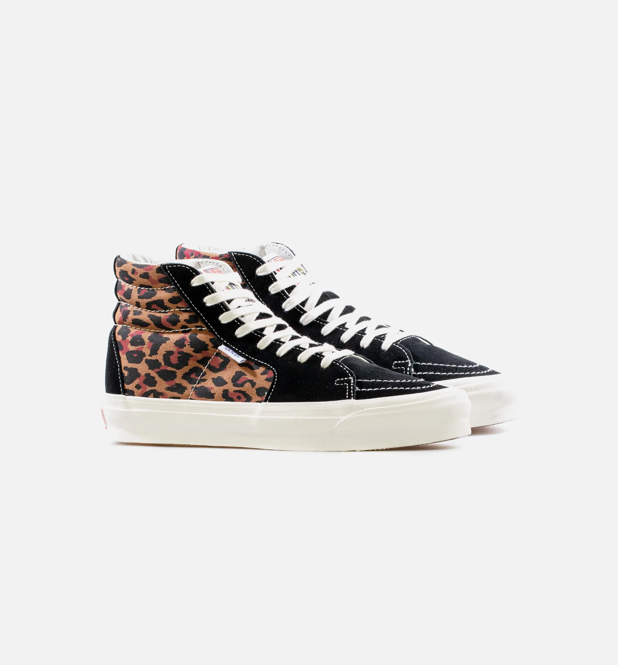 Vault OG Style 38 LX Leopard Mens Skateboarding Shoe - Leopard/Black/White