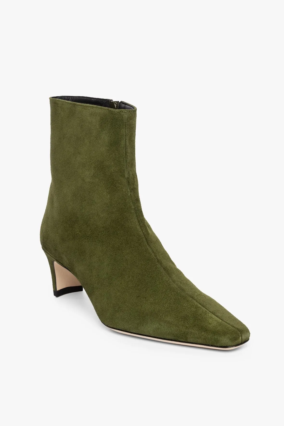 WALLY ANKLE BOOT | OLIVE SUEDE