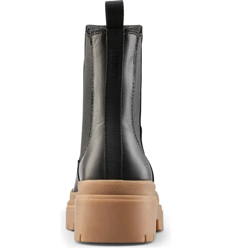 Waterproof Chelsea Swinton Boot | Black/Gum