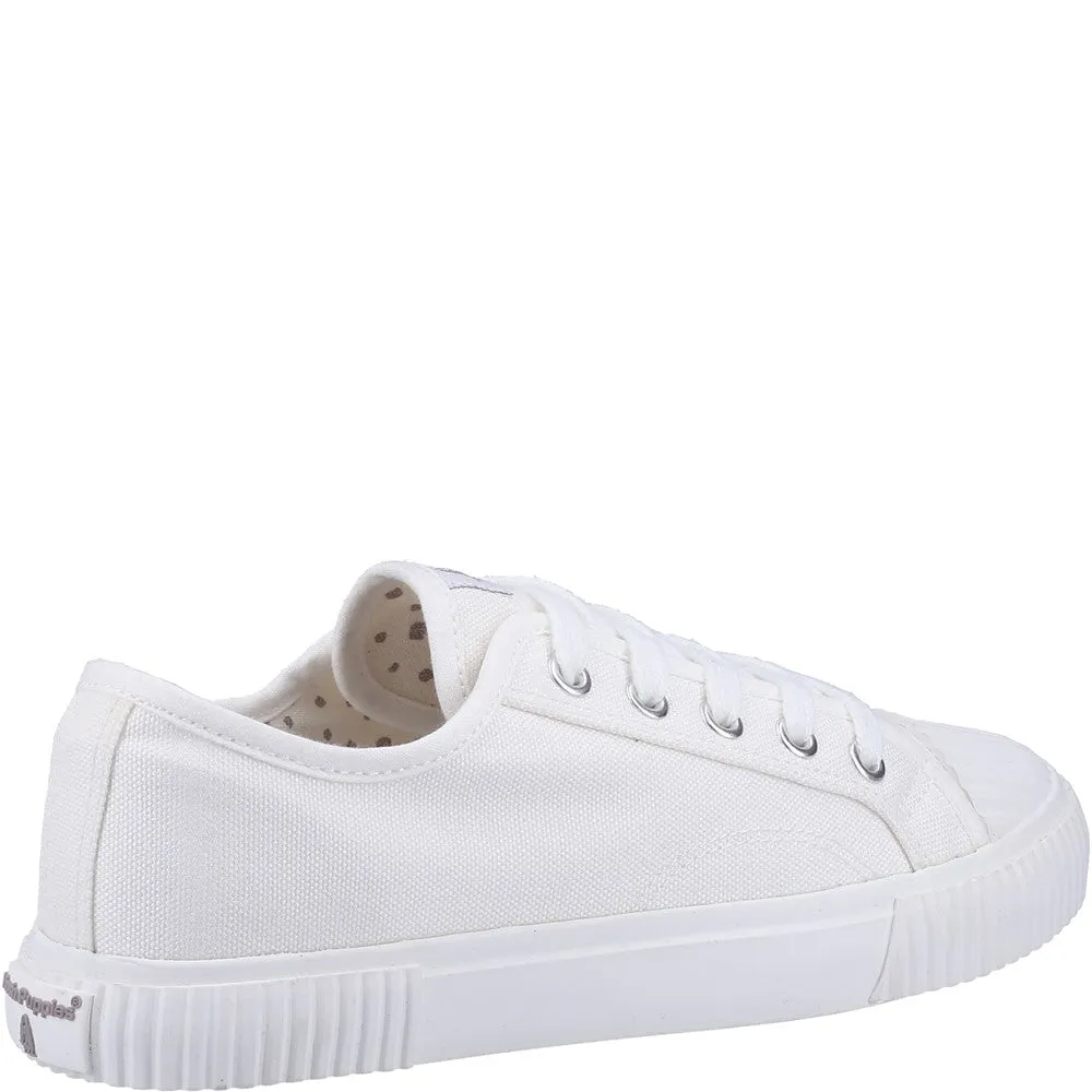 White Brooke Canvas Trainers