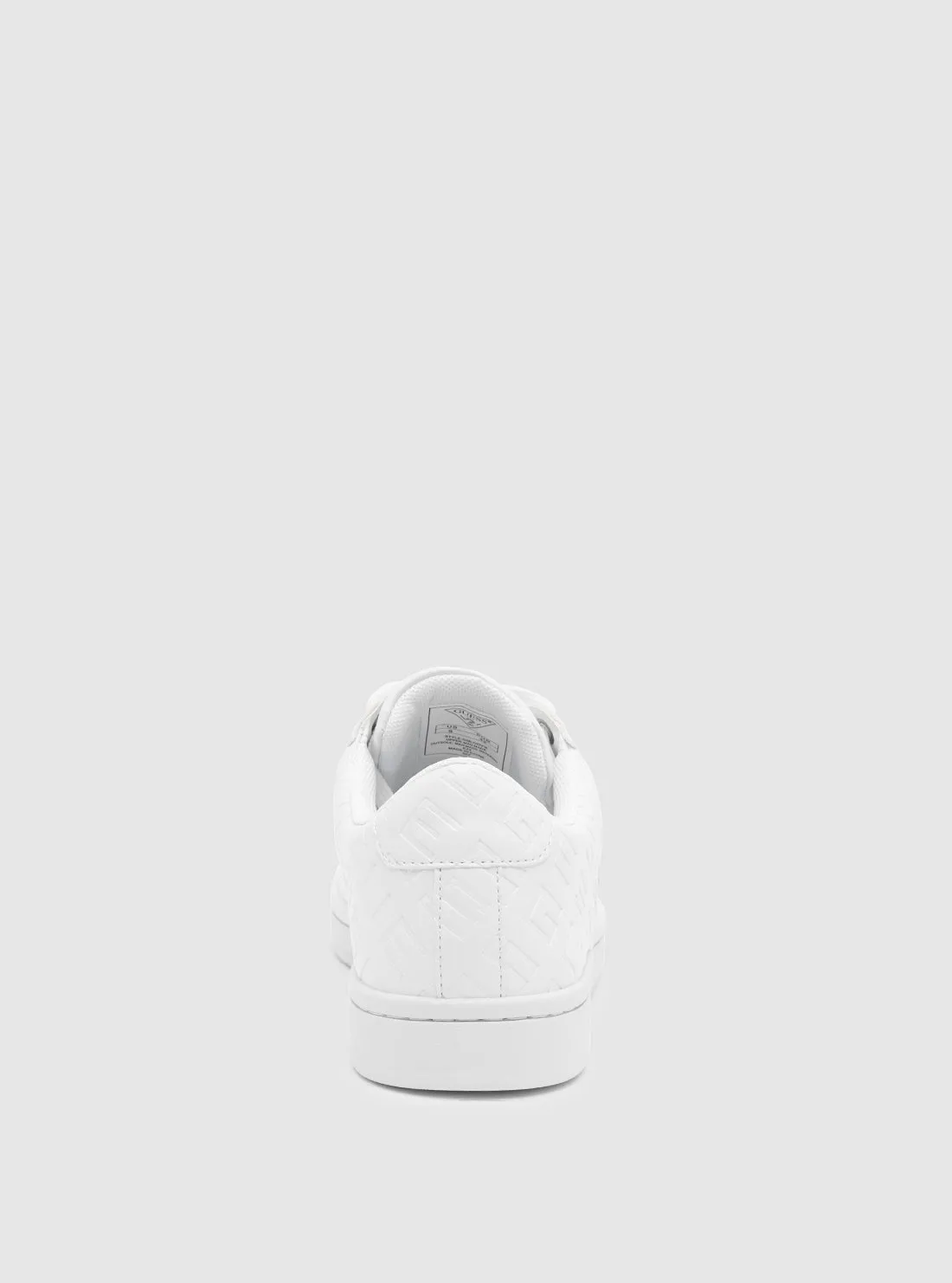 White Loovie Low-Top Sneakers