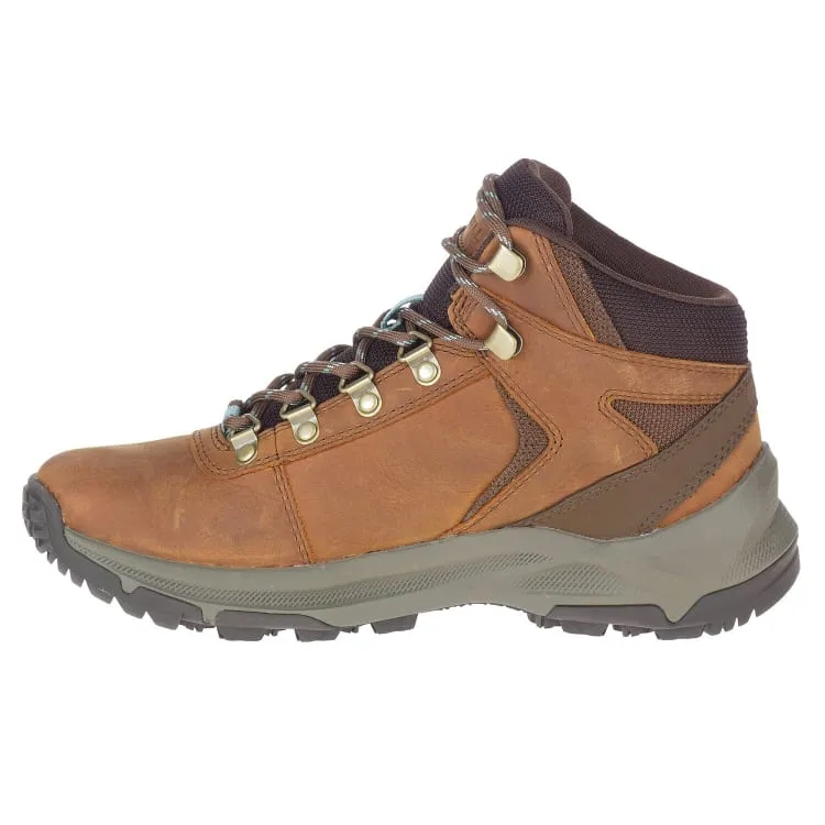 Woman's Erie Mid Leather Water Proof Hiking Boot - Toffee