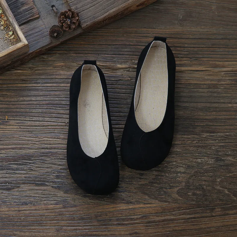 Women Retro Flat Comfortable Flats Casual Shoes