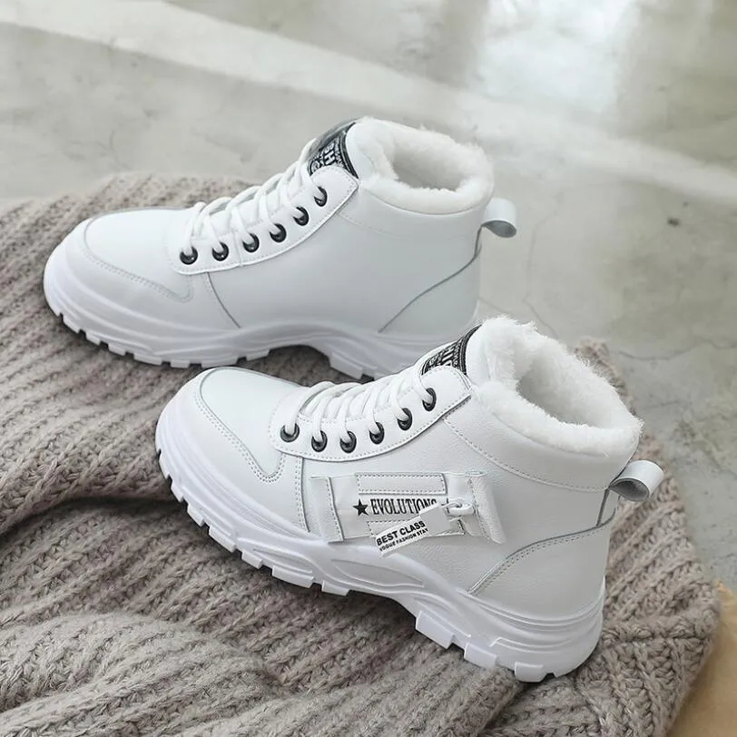 Women Winter Waterproof Snow Sneakers