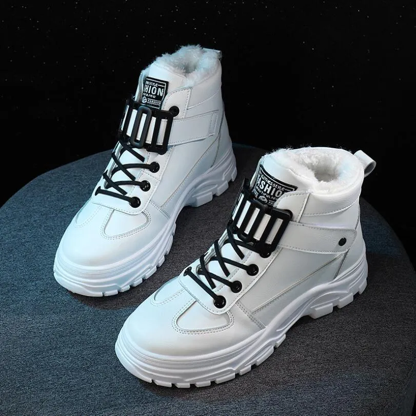 Women Winter Waterproof Snow Sneakers