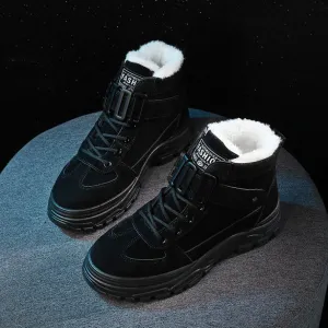 Women Winter Waterproof Snow Sneakers