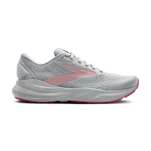 Women's Brooks Running Adrenaline GTS 24 Road Running Shoe in Alloy/White/Zephyr