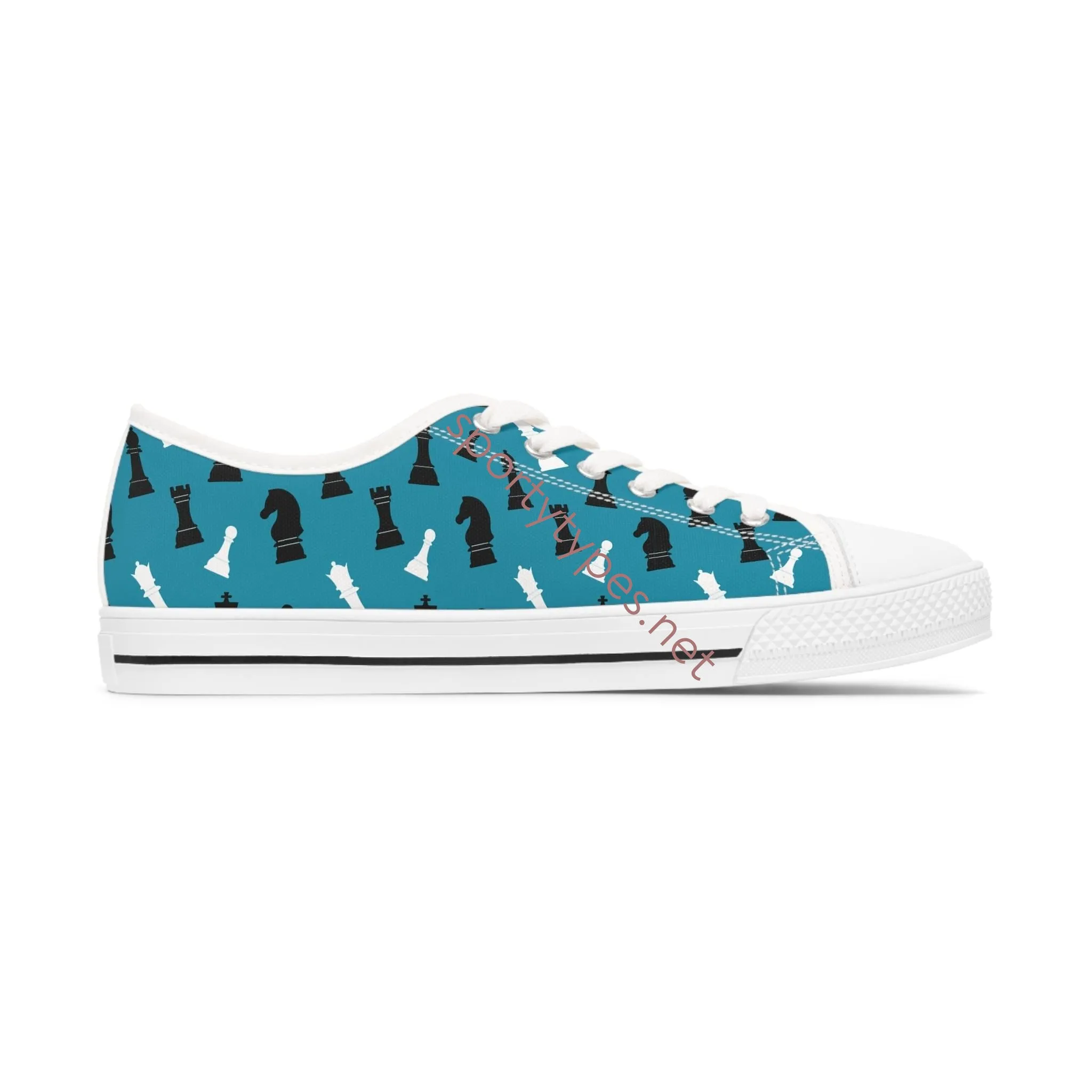 Women's Checkmate Low Top Canvas Sneakers