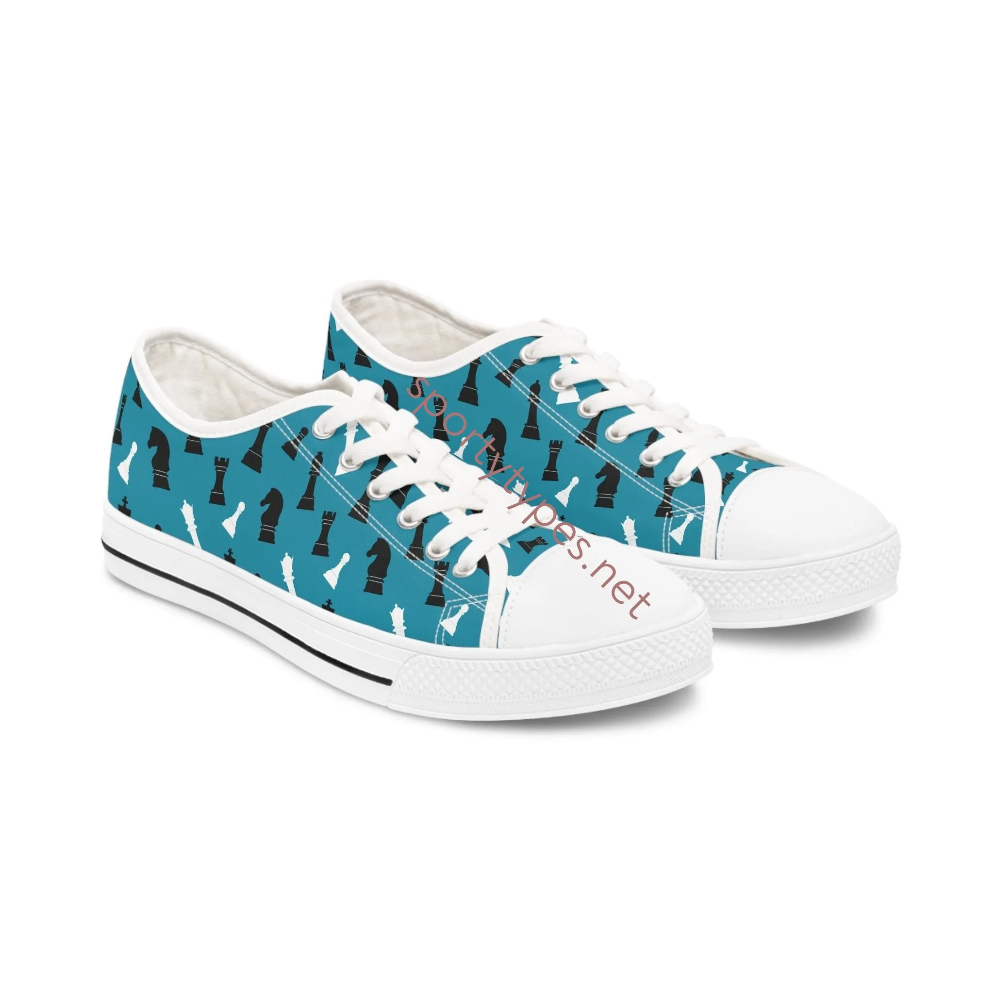 Women's Checkmate Low Top Canvas Sneakers