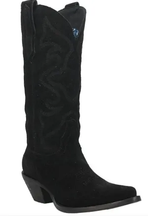 Women's Dingo Outwest Suede Boot- Black