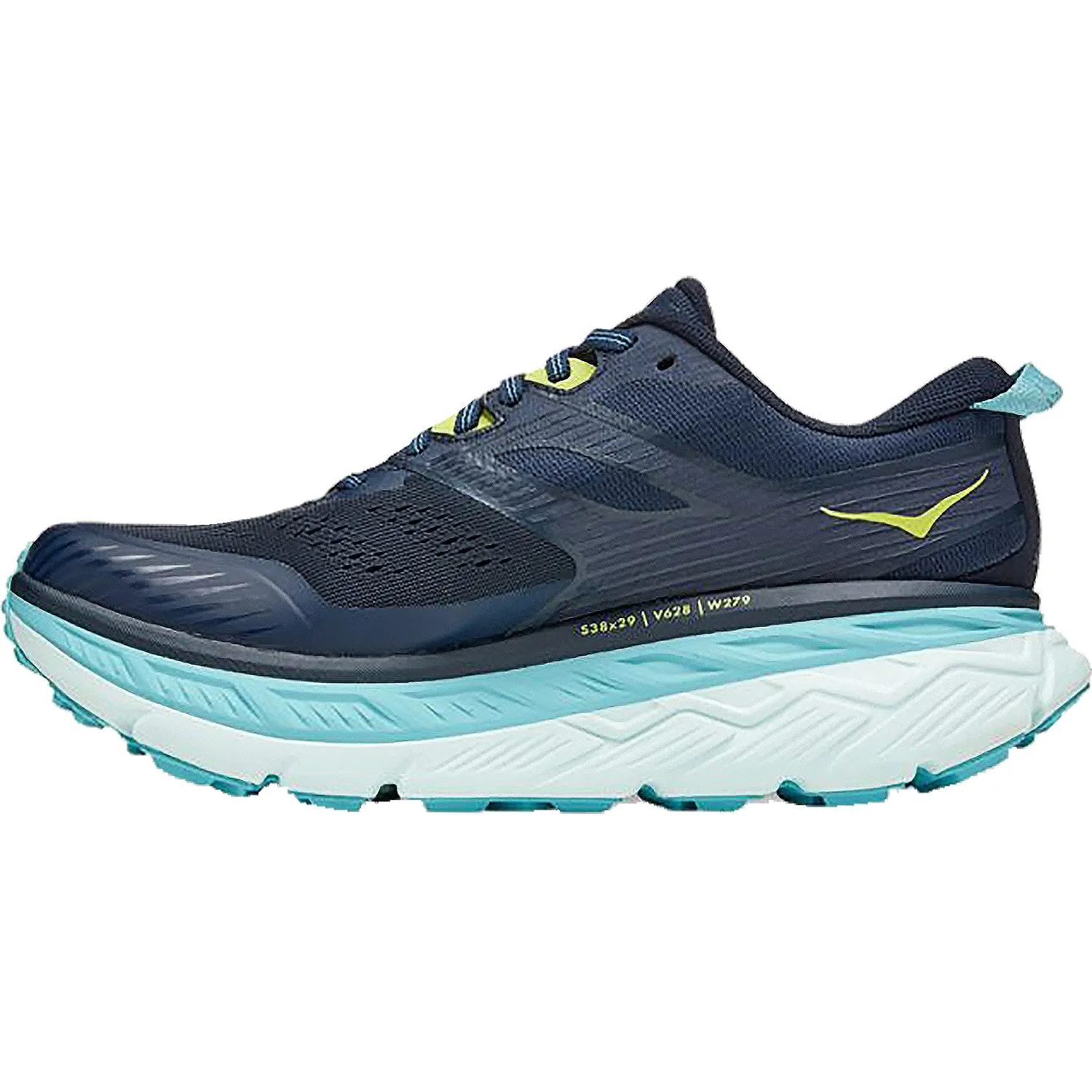 Women's Hoka Stinson ATR 6 Outer Space/Blue Glass Mesh