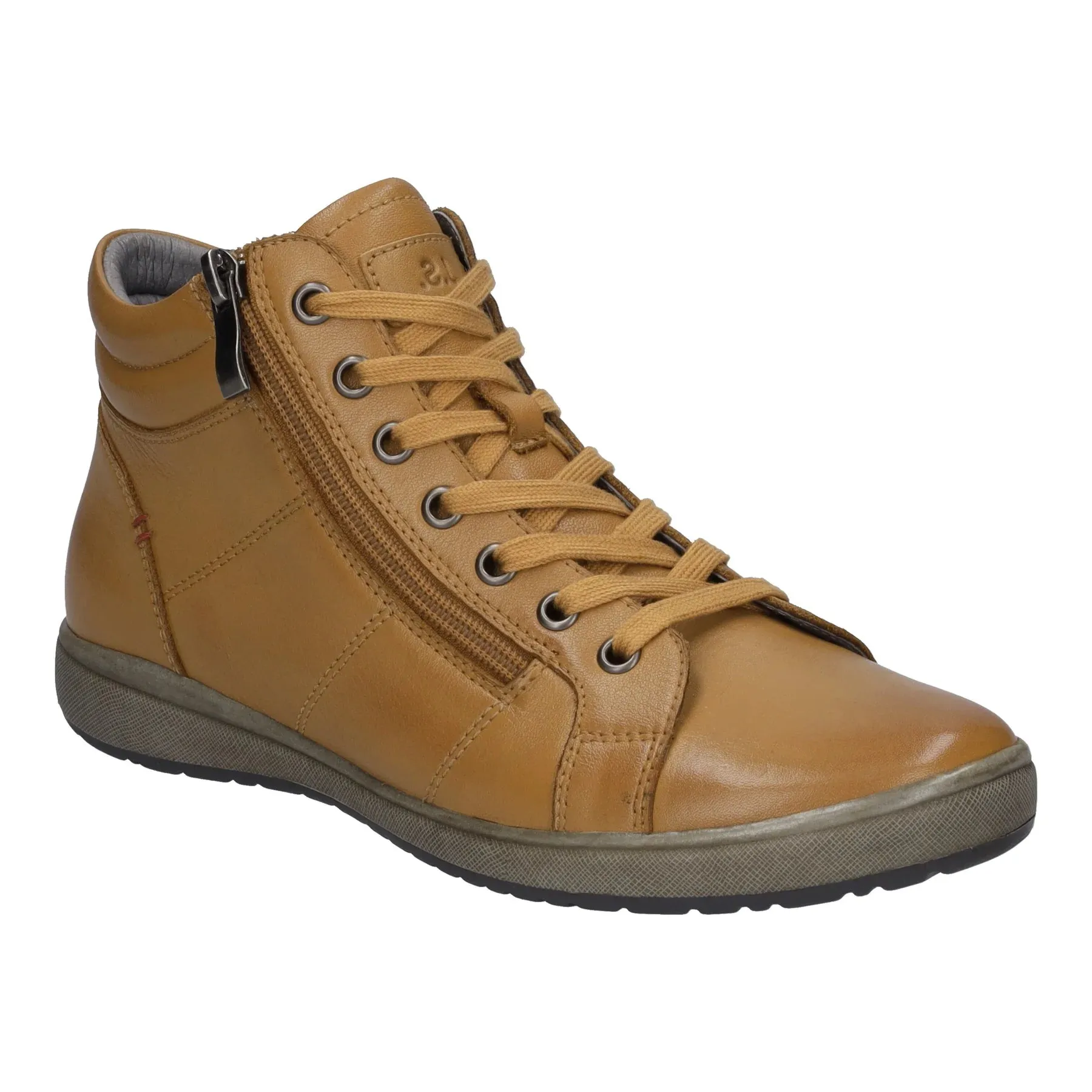 WOMEN'S JOSEF SEIBEL CAREN 60 LACE UP BOOT | CAMEL