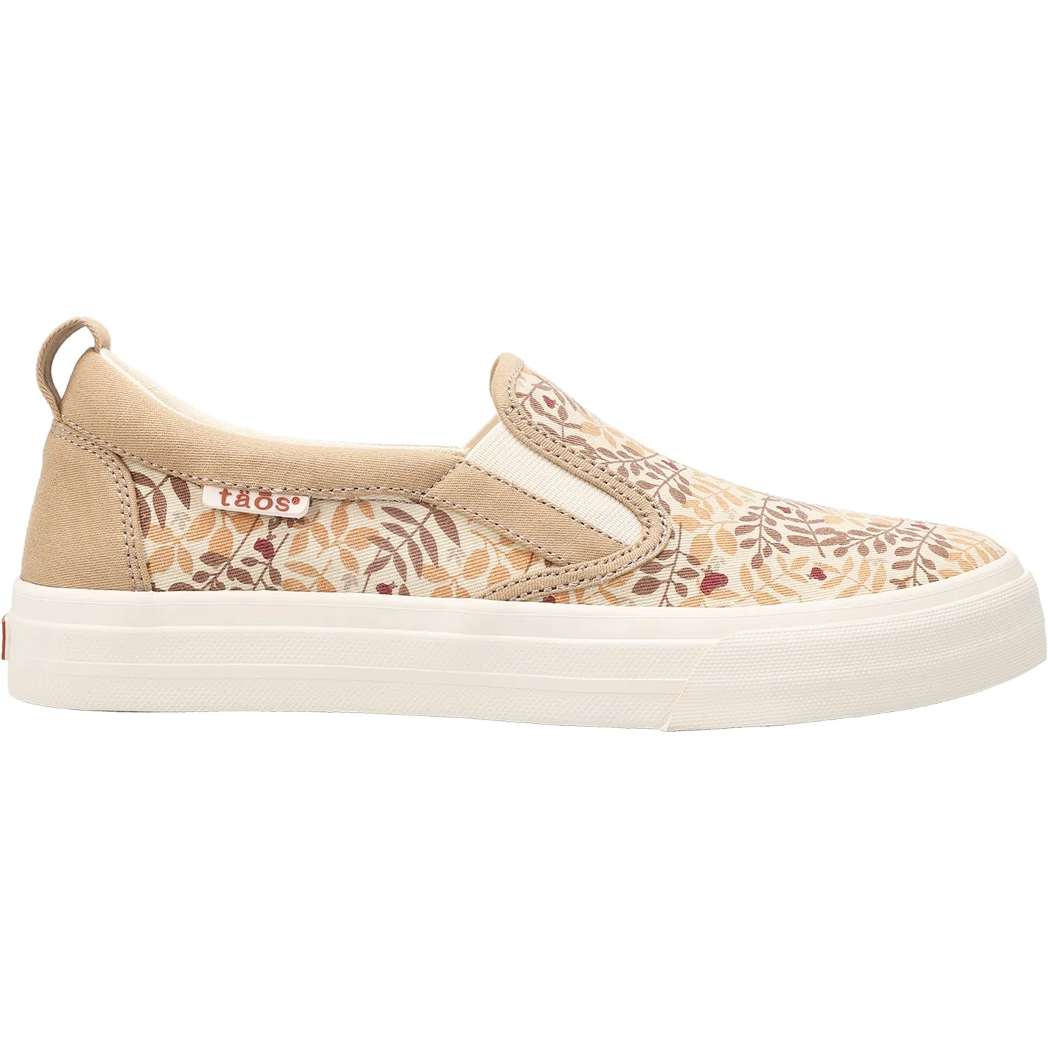 Women's Taos Rubber Soul Tan Branch Multi Canvas