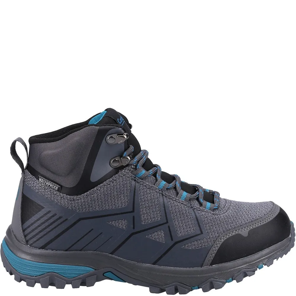 Wychwood Recycled Hiking Boots Grey/Blue