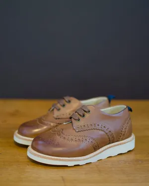 Young Soles Brando Brogue Tan